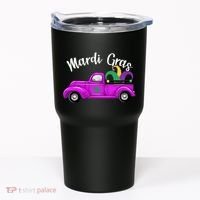 Mardi Gras Party Truck Tumbler thumb 0