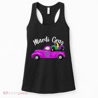 Mardi Gras Party Truck Women's Tank Top thumb 0