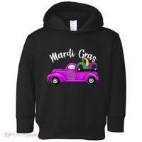 Mardi Gras Party Truck Toddler Hoodie thumb 0