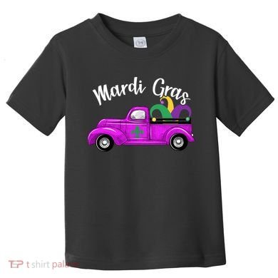 Mardi Gras Party Truck Toddler T-Shirt