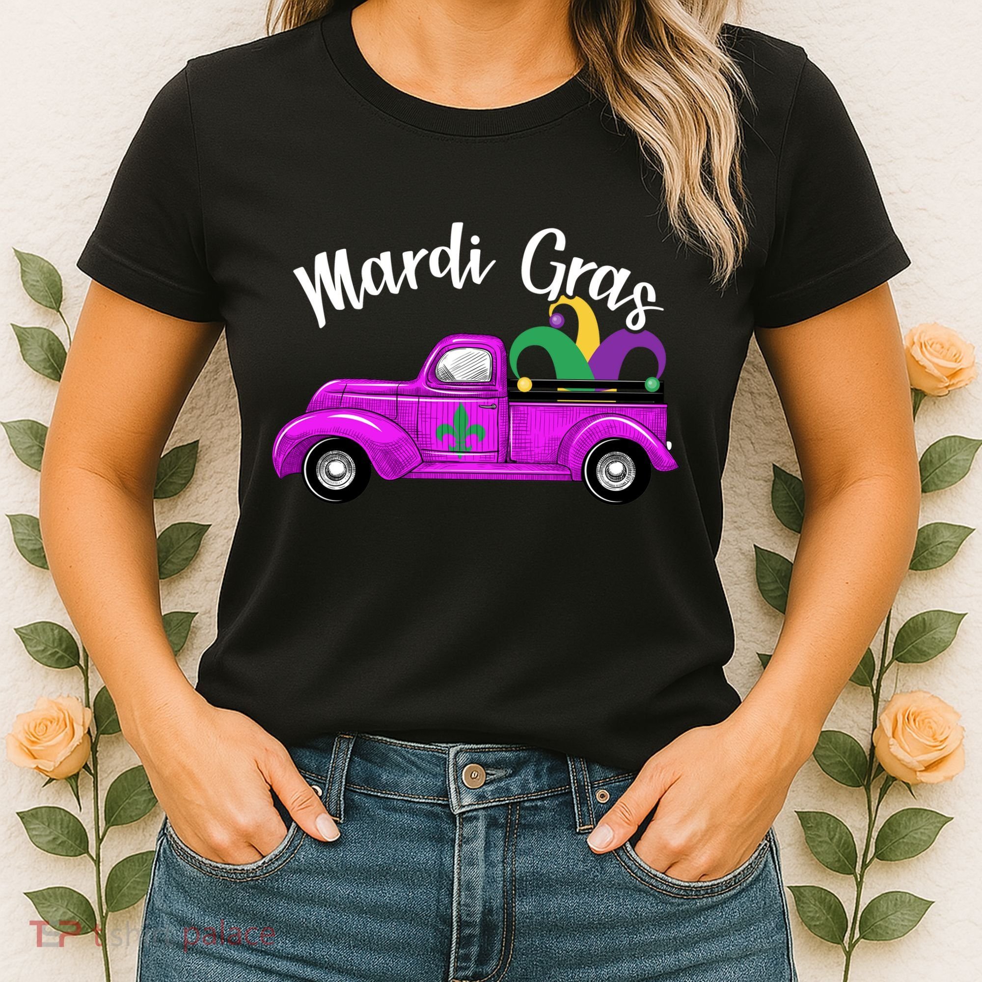 Mardi Gras Party Truck Women's T-Shirt