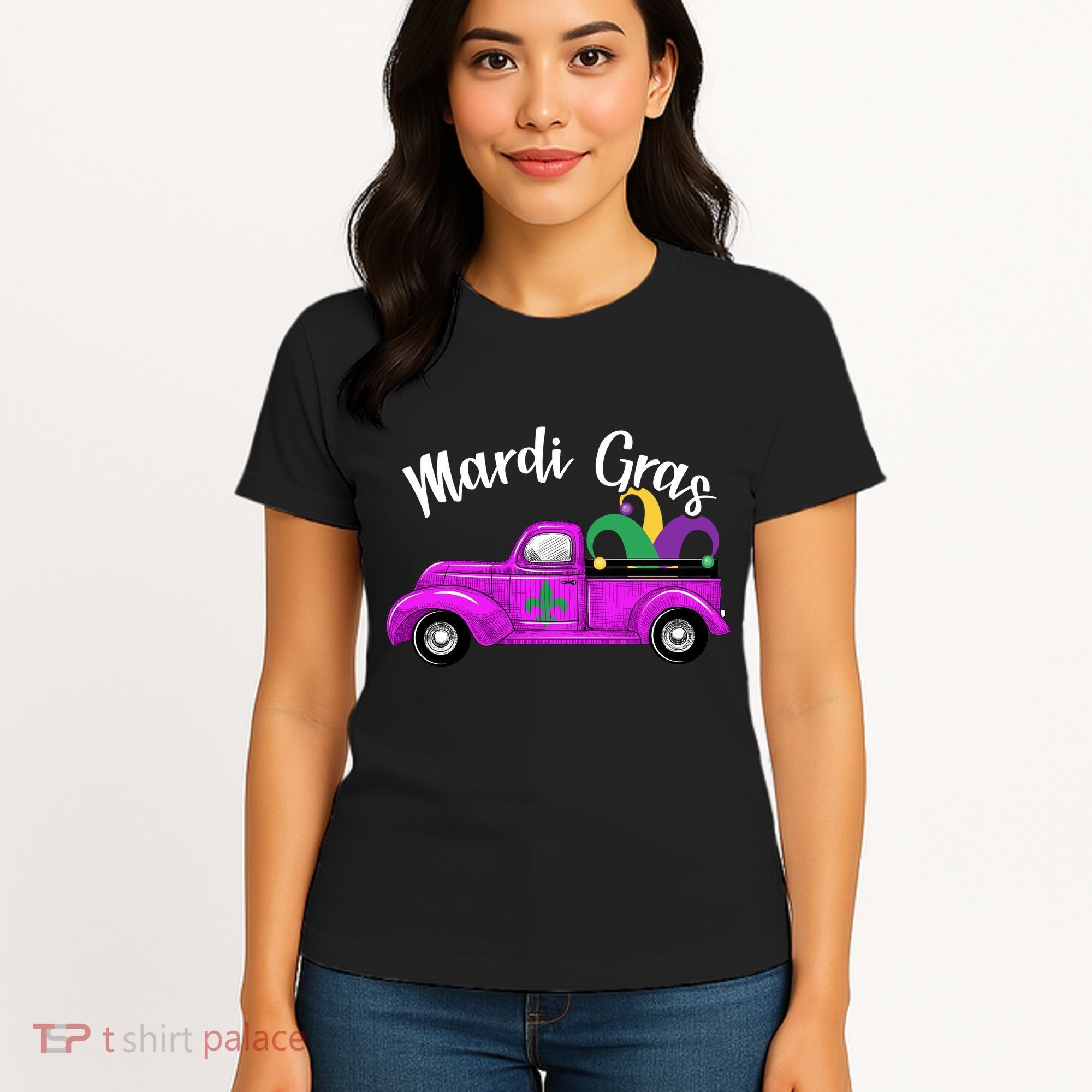 Mardi Gras Party Truck Women's T-Shirt