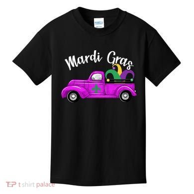 Mardi Gras Party Truck Kids T-Shirt