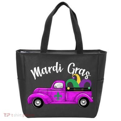 Mardi Gras Party Truck Tote Bag