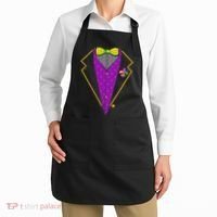 Mardi Gras Party Tux Apron thumb 2