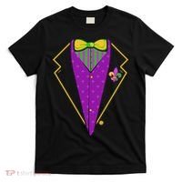 Mardi Gras Party Tux T-Shirt thumb 0