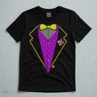 Mardi Gras Party Tux T-Shirt thumb 5
