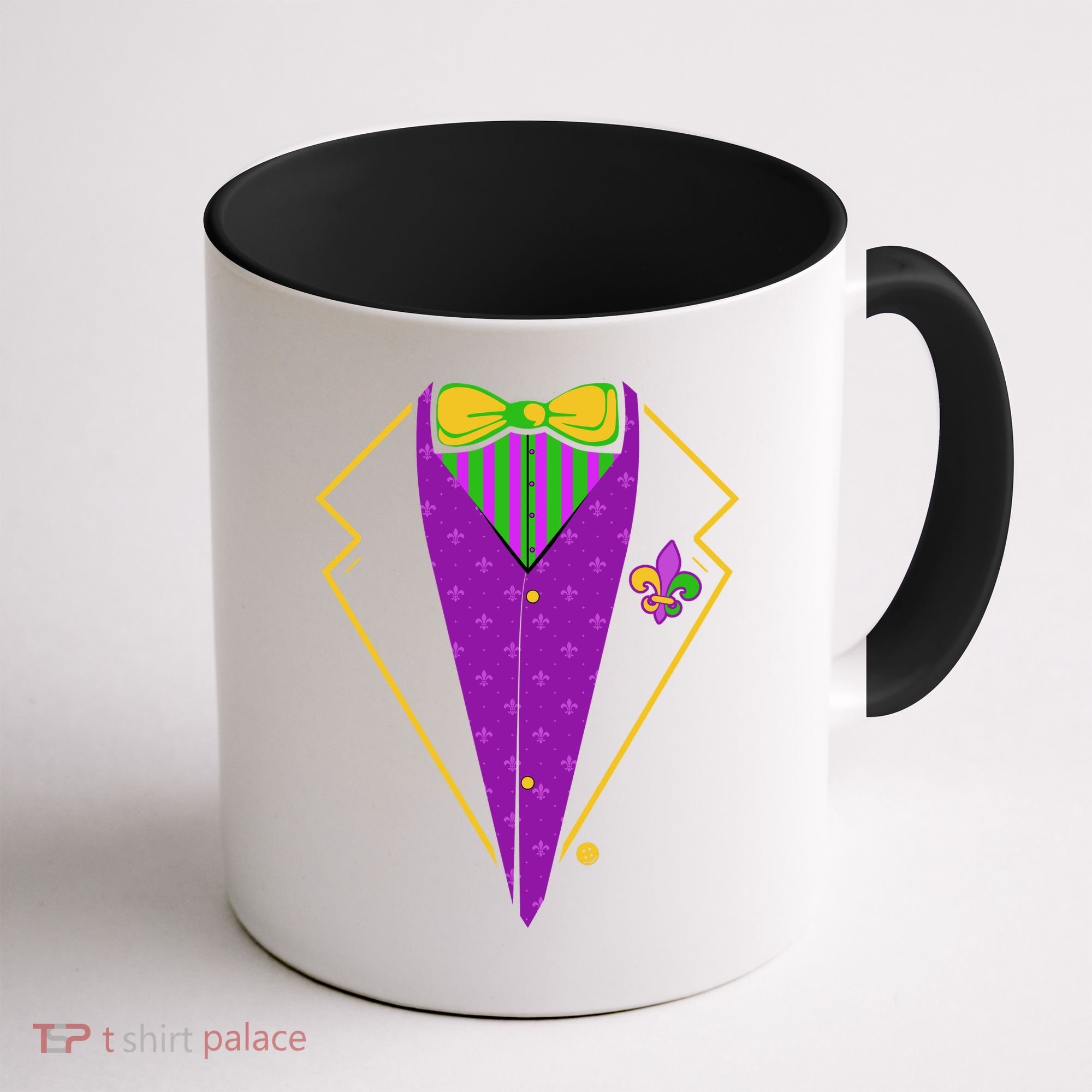 Mardi Gras Party Tux Coffee Mug
