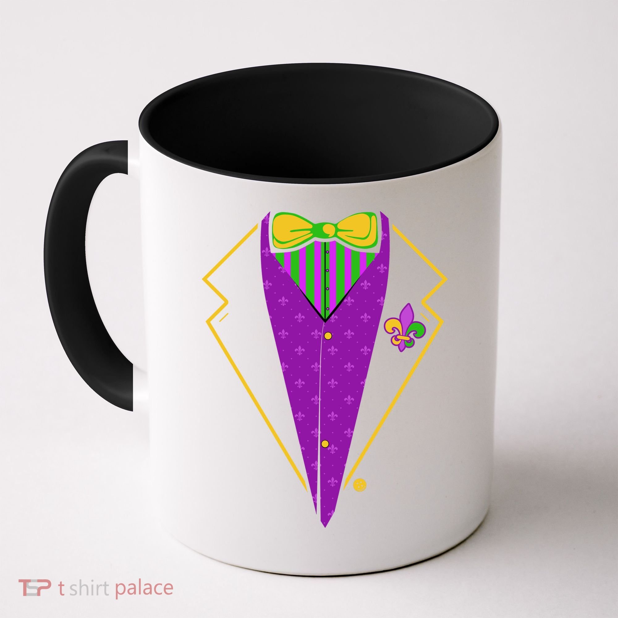Mardi Gras Party Tux Coffee Mug