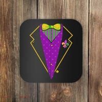 Mardi Gras Party Tux Coaster thumb 0