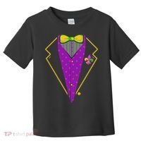 Mardi Gras Party Tux Toddler T-Shirt thumb 0