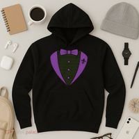 Mardi Gras Party Tuxedo Hoodie thumb 3