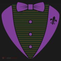 Mardi Gras Party Tuxedo Backpack thumb 2