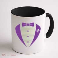 Mardi Gras Party Tuxedo Coffee Mug thumb 1