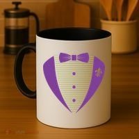 Mardi Gras Party Tuxedo Coffee Mug thumb 4