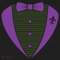 Mardi Gras Party Tuxedo Beanie thumb 2