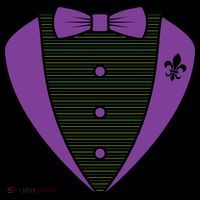 Mardi Gras Party Tuxedo Women's Tank Top thumb 5