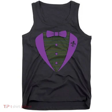 Mardi Gras Party Tuxedo Tank Top