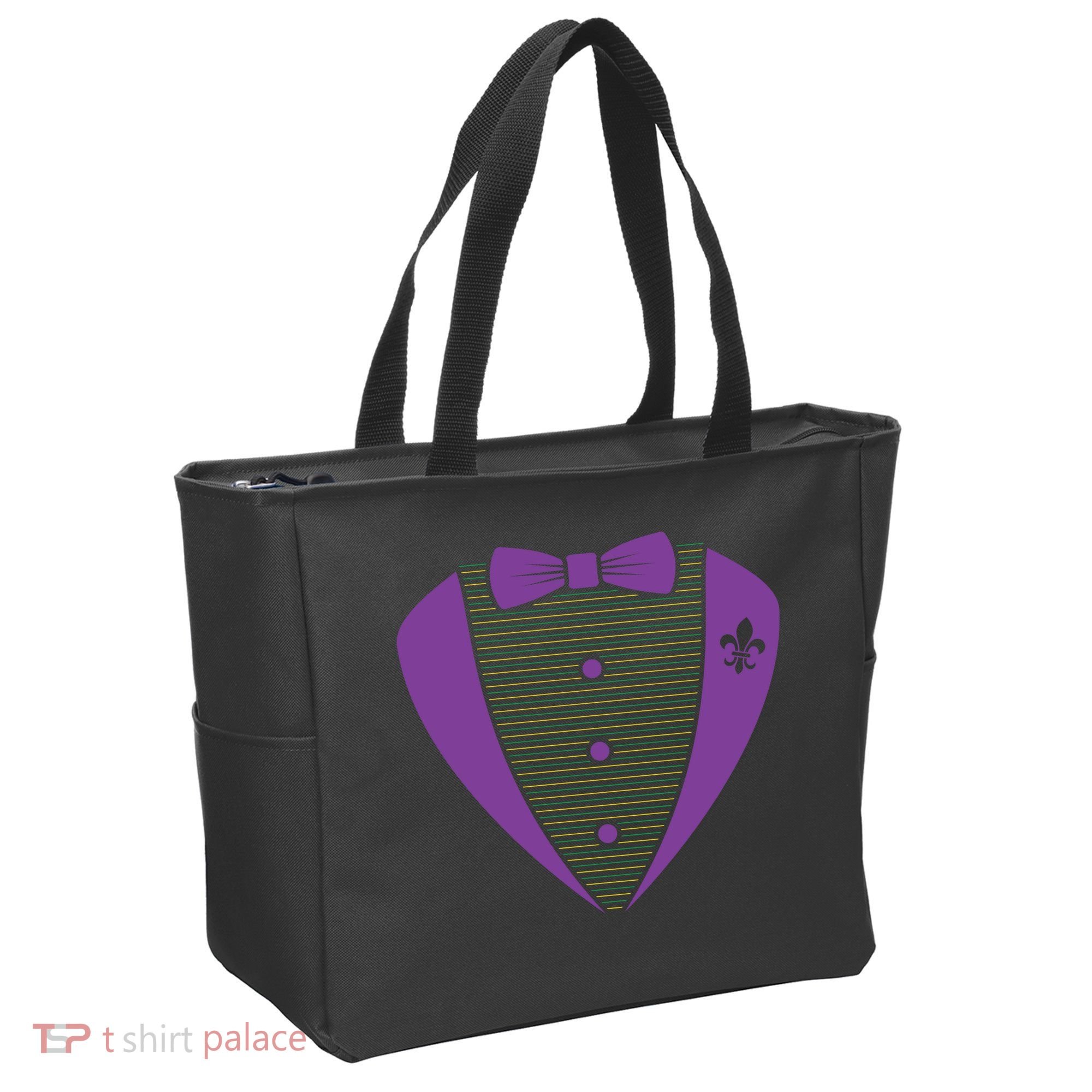 Mardi Gras Party Tuxedo Tote Bag