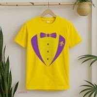 Mardi Gras Party Tuxedo T-Shirt thumb 2