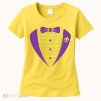 Mardi Gras Party Tuxedo Women's T-Shirt thumb 0