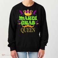 Mardi Gras Queen Women's Sweatshirt thumb 0