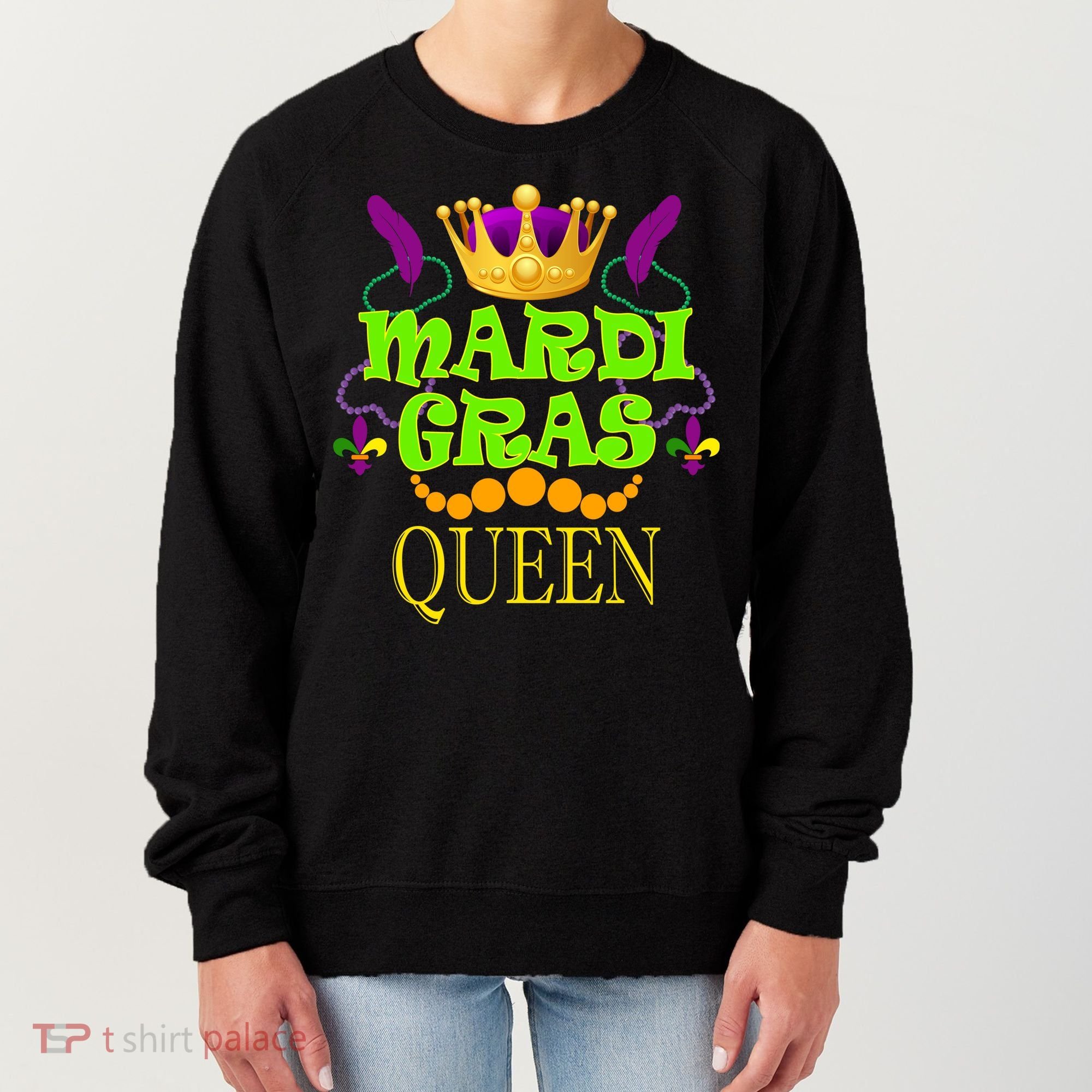 Mardi Gras Queen Women's Sweatshirt