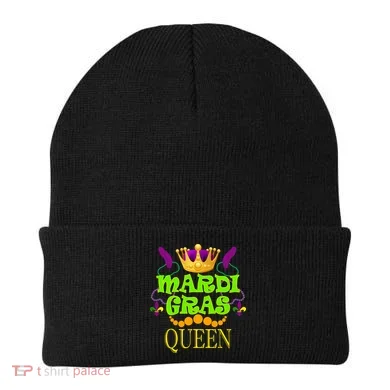Mardi Gras Queen Beanie