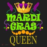 Mardi Gras Queen Beanie thumb 2