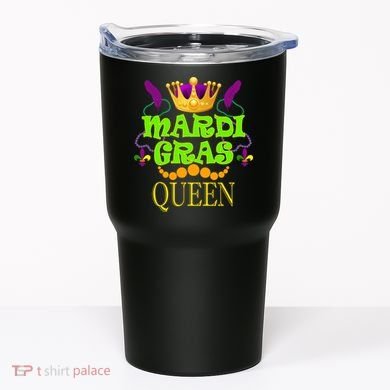 Mardi Gras Queen Tumbler