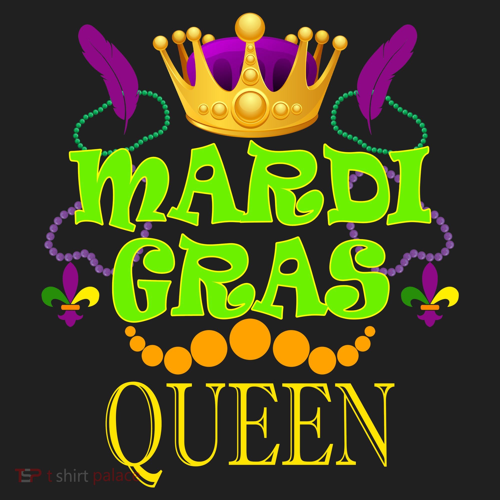 Mardi Gras Queen Hat