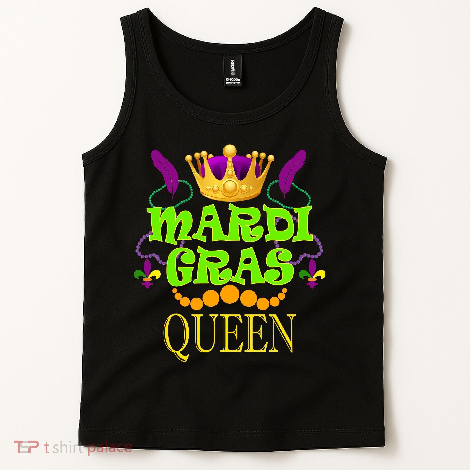 Mardi Gras Queen Tank Top