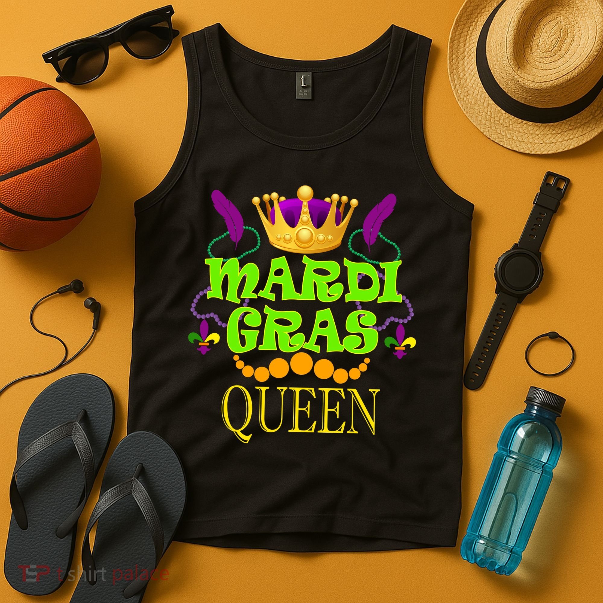 Mardi Gras Queen Tank Top