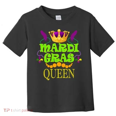 Mardi Gras Queen Toddler T-Shirt