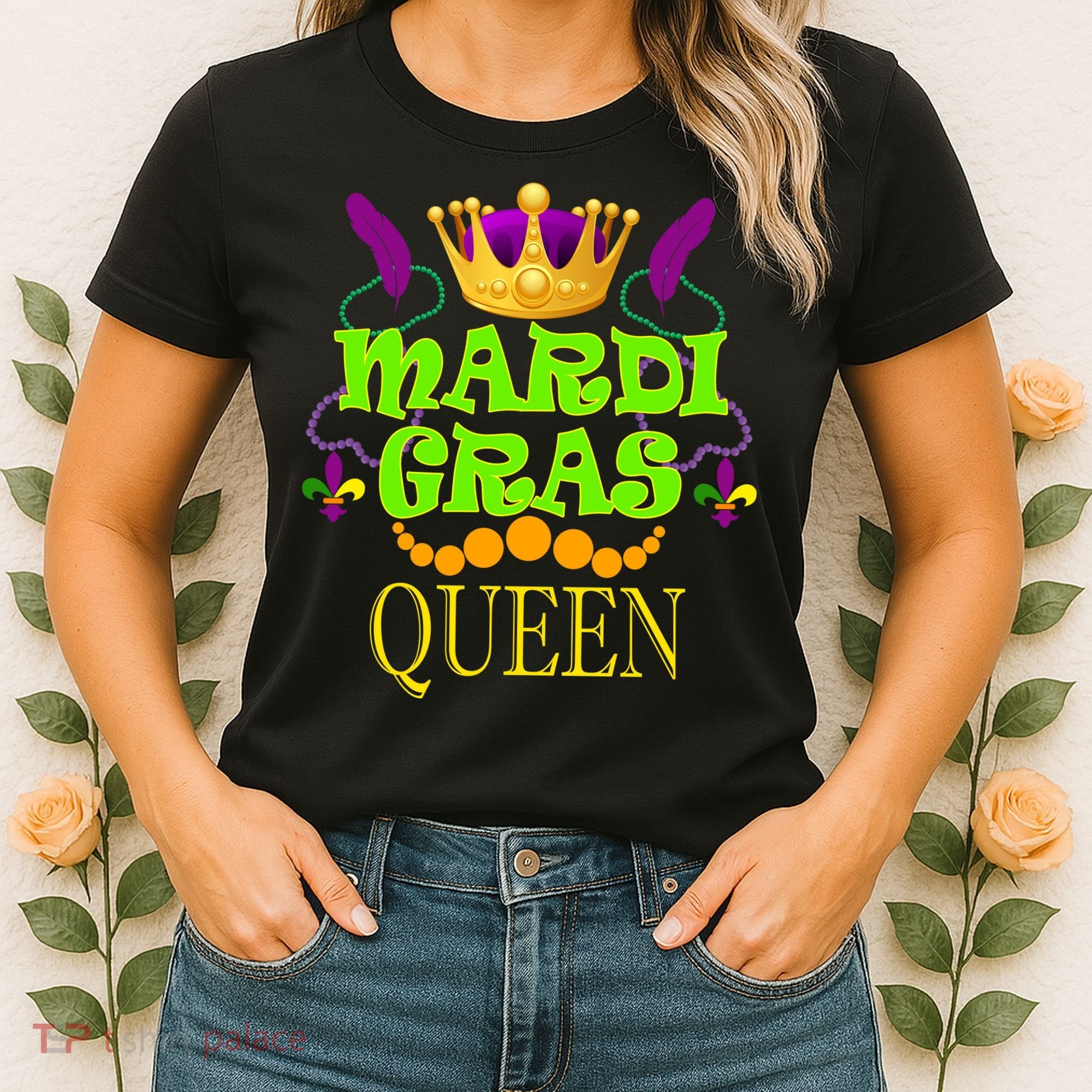 Mardi Gras Queen Women's T-Shirt