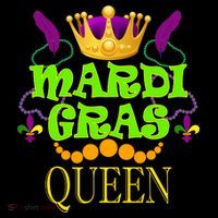 Mardi Gras Queen Kids Sweatshirt thumb 2