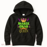 Mardi Gras Queen Kids Hoodie thumb 0