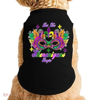 Mardi Gras Shenanigans Doggie Tank