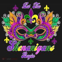 Mardi Gras Shenanigans Long Sleeve Shirt thumb 2