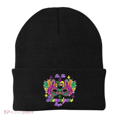 Mardi Gras Shenanigans Beanie