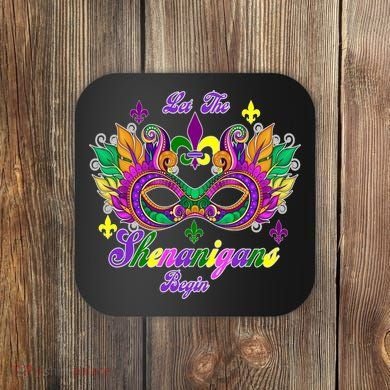 Mardi Gras Shenanigans Coaster