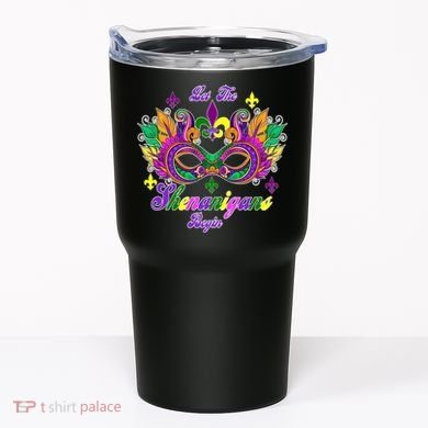 Mardi Gras Shenanigans Tumbler