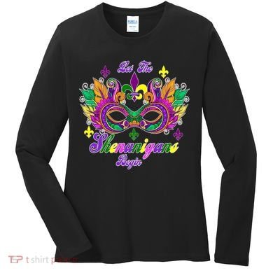 Mardi Gras Shenanigans Women's Long Sleeve Shirt