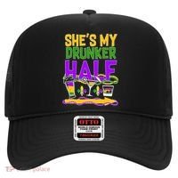 Mardi Gras She's My Drunker Half Hat thumb 0