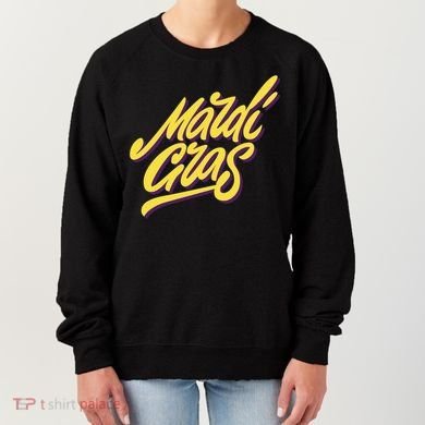Mardi Gras Simple Style Women's Sweatshirt
