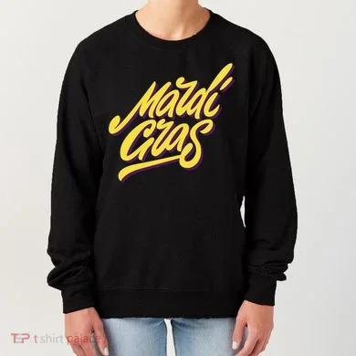 Mardi Gras Simple Style Women's Sweatshirt
