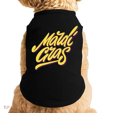Mardi Gras Simple Style Doggie Tank