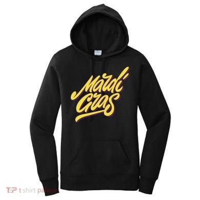 Mardi Gras Simple Style Women's Hoodie