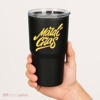 Mardi Gras Simple Style Tumbler thumb 2