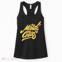 Mardi Gras Simple Style Women's Tank Top thumb 0